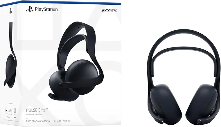 playstation pulse elite wireless headset midnight black